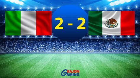 mexico vs italy soccer